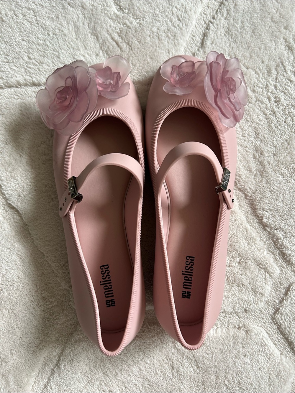 Melissa Soft Ballerina Petals Mary Jane Flat